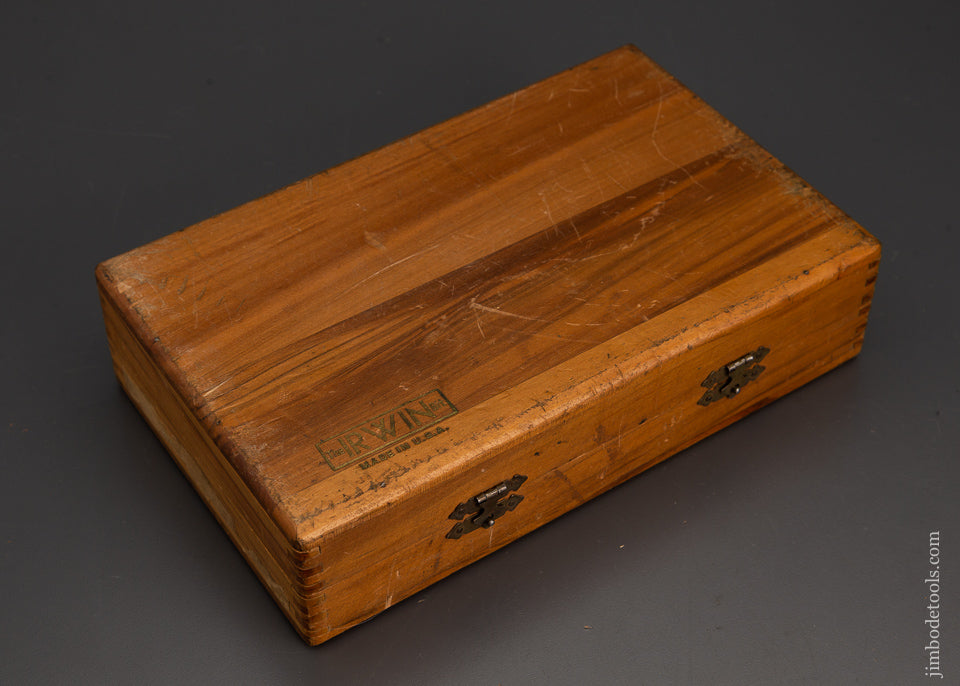 Complete Set of IRWIN Auger Bits in Original Box - 102628