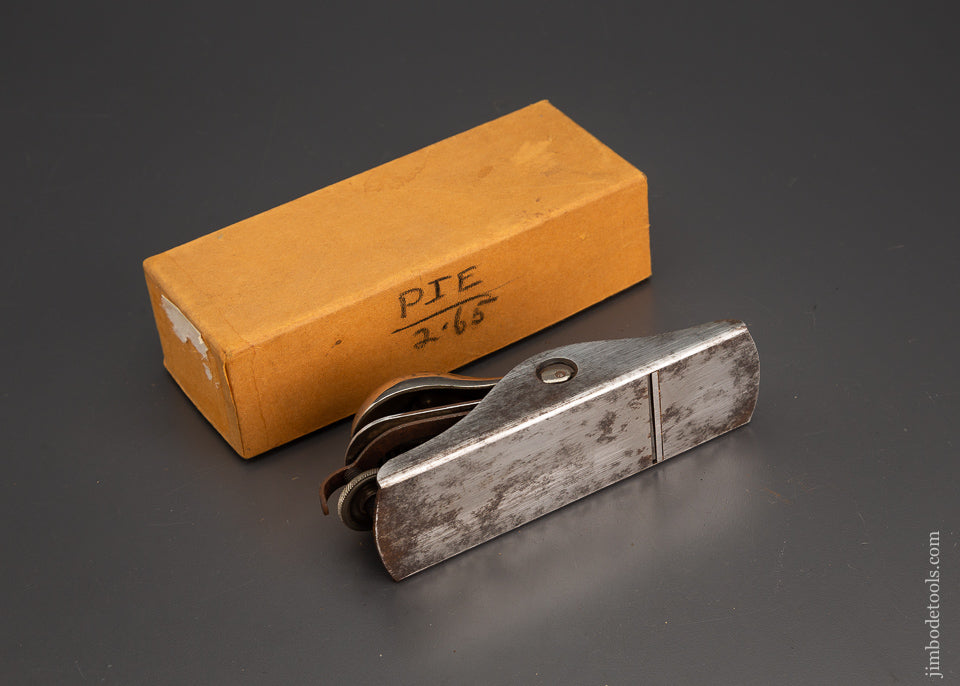 Rare SWEETHEART STANLEY No. S18 Steel Block Plane in Original Box - 102629