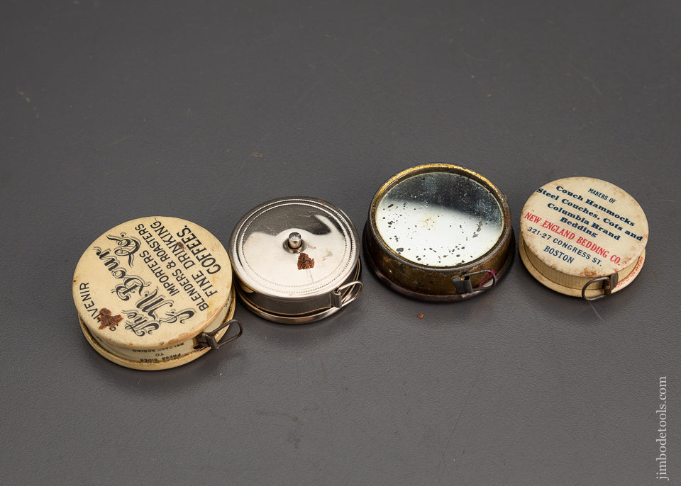 4 Early Tape Measures - 102651