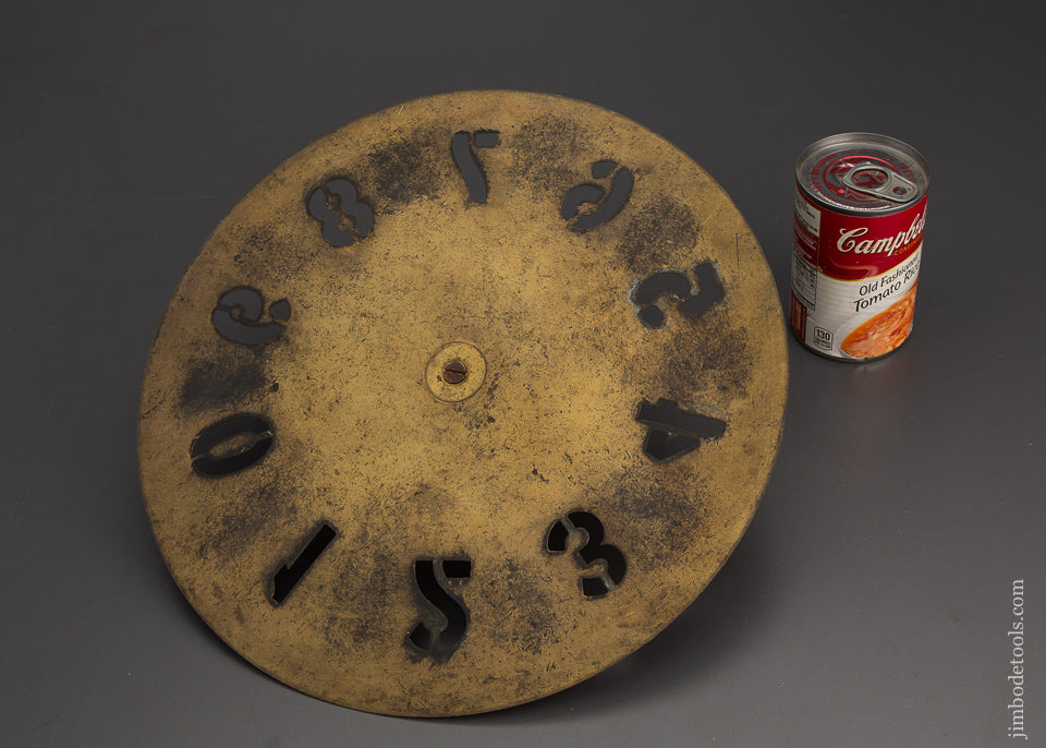 12 Inch Cast Brass Stencil Early 20th Century - 102683