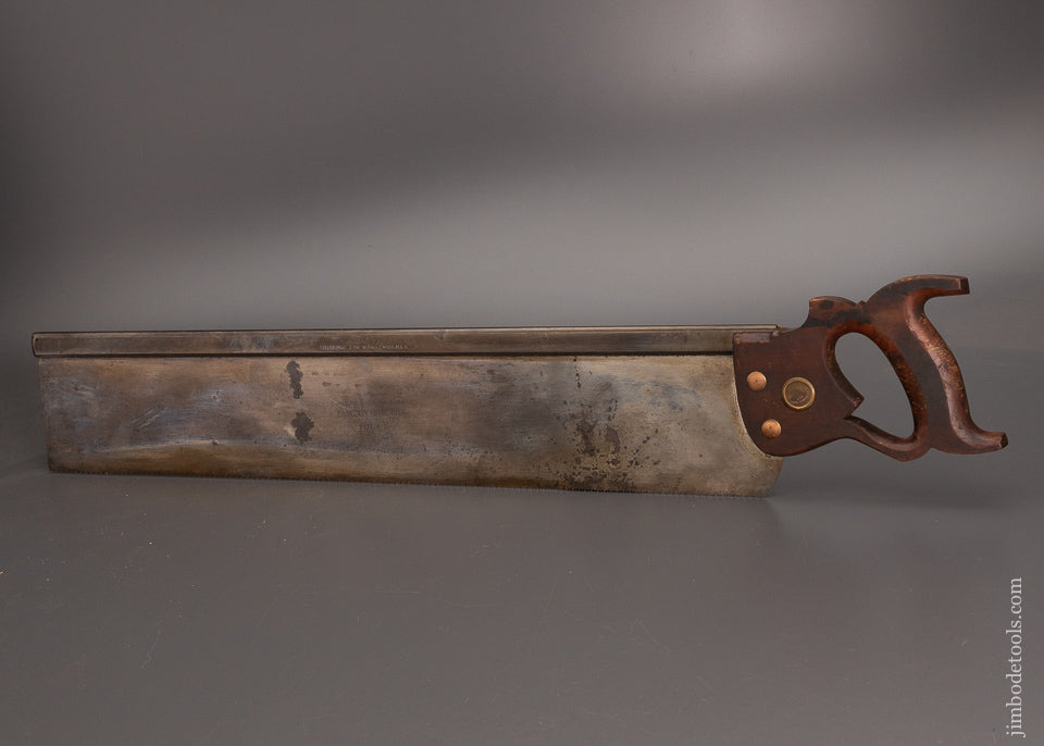 Extra Fine SIMONDS LANGDON Miter Box Saw - 102724