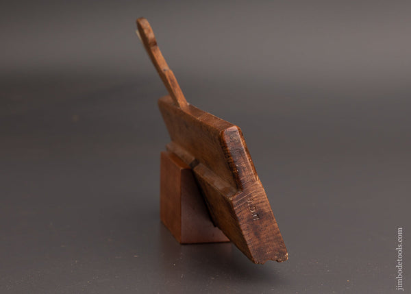 IOHN SLEEPER Newburyport MA circa 1780-92 - 3/16 Inch Astragal Moulding Plane Good+ - 102732
