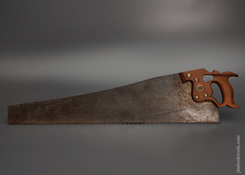 Fine Monster DISSTON 28 Inch D-8 Rip Hand Saw - 102735