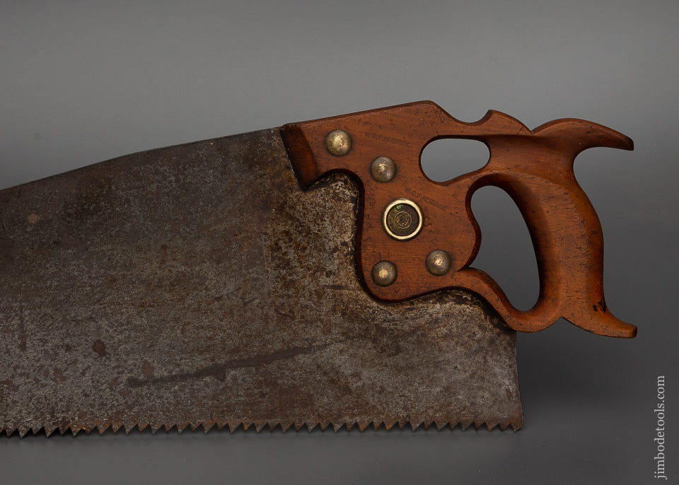 Fine Monster DISSTON 28 Inch D-8 Rip Hand Saw - 102735