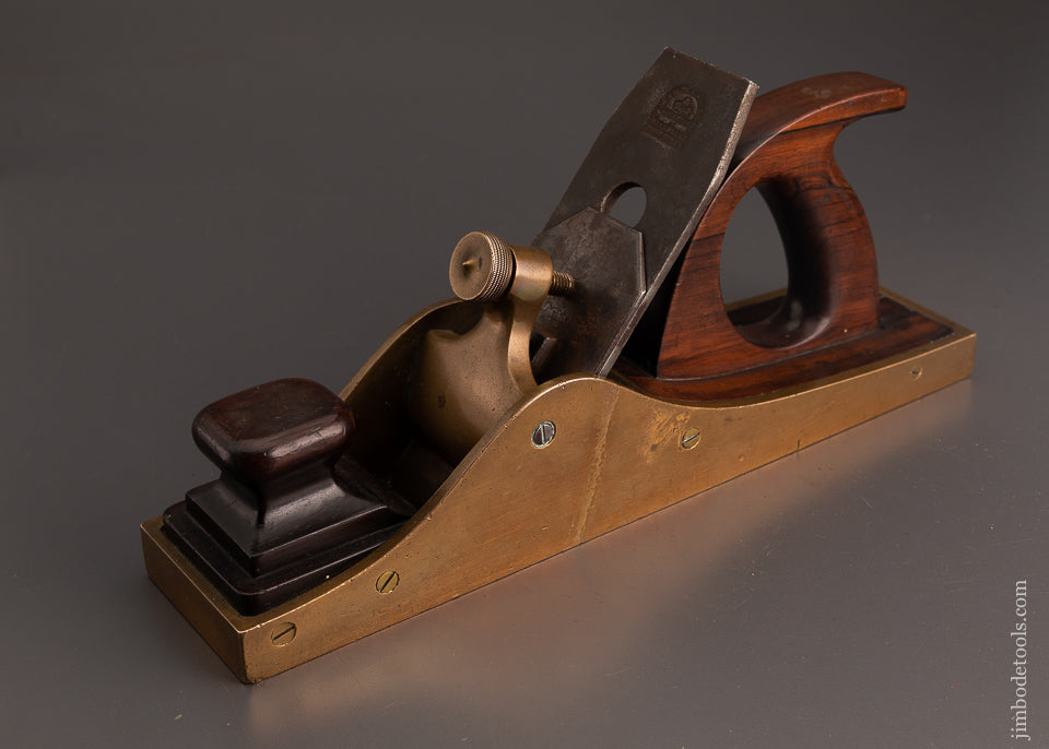 Remarkable Rosewood & Gunmetal Infill Panel Plane - 102756