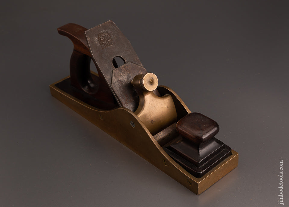 Remarkable Rosewood & Gunmetal Infill Panel Plane - 102756