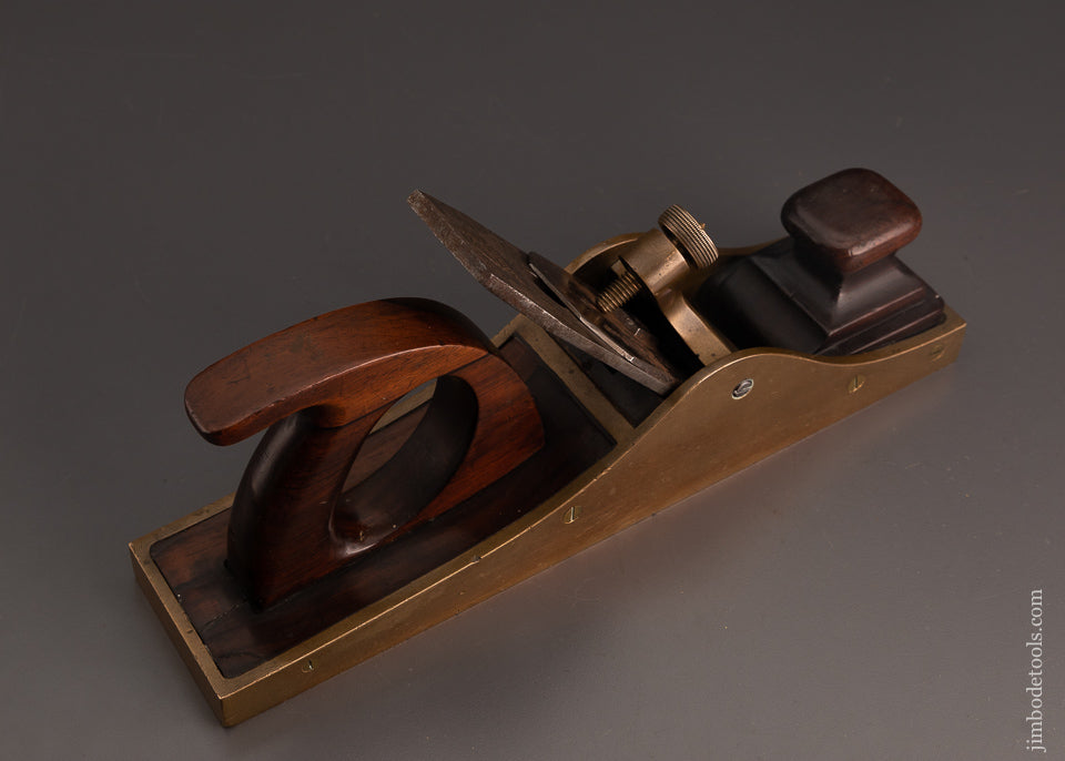 Remarkable Rosewood & Gunmetal Infill Panel Plane - 102756