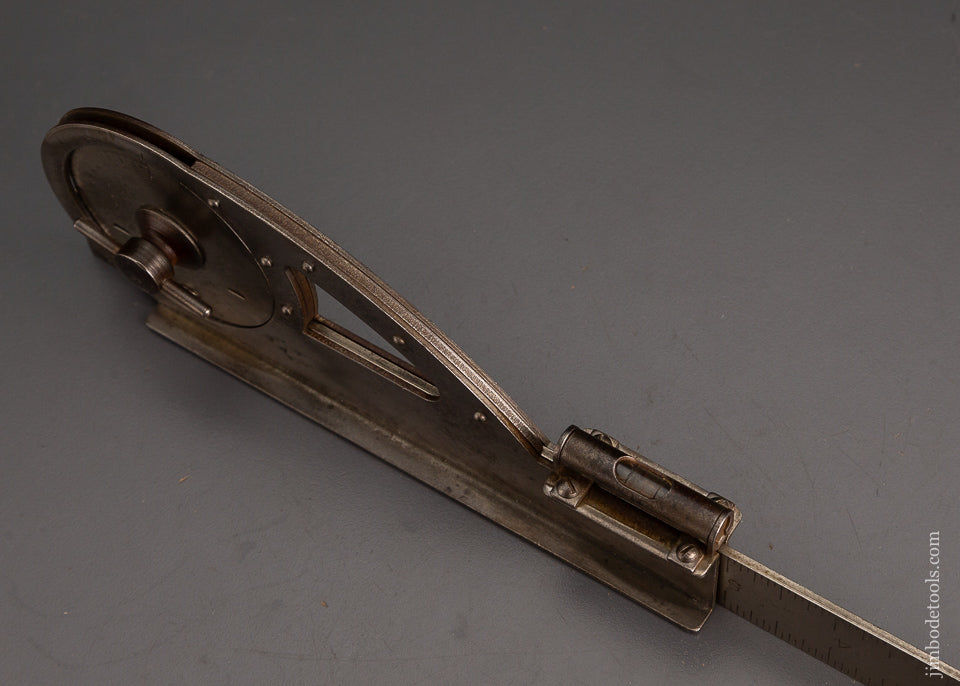 Rare GAGNON & HAWTHORNE PATENT Combination Square & Protractor - 102773
