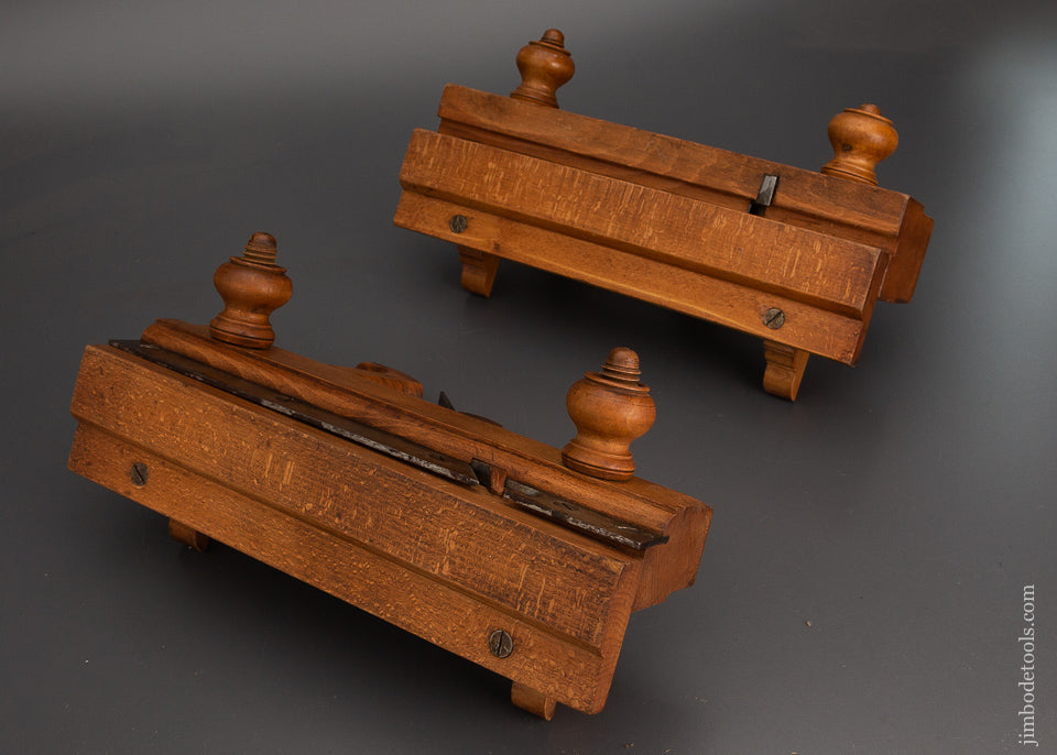 Rare Wm. C. ROSS BALTO. Fenced & Handled Plank Planes Screw Arm - 102788