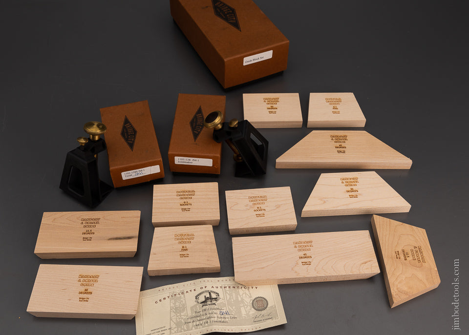 BRIDGE CITY TOOL WORKS JM-1 Joint Maker’s Guide with Guide Block Set i ...