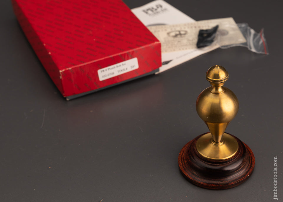 BRIDGE CITY TOOL WORKS PB-9 Plumb Bob Set Mint in Box - 102808