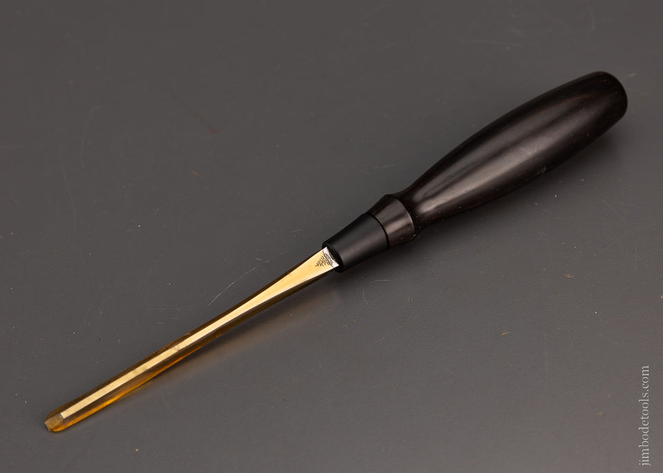 New Mint Unused Ebony Handled 1/8 Mortise Chisel - 102813