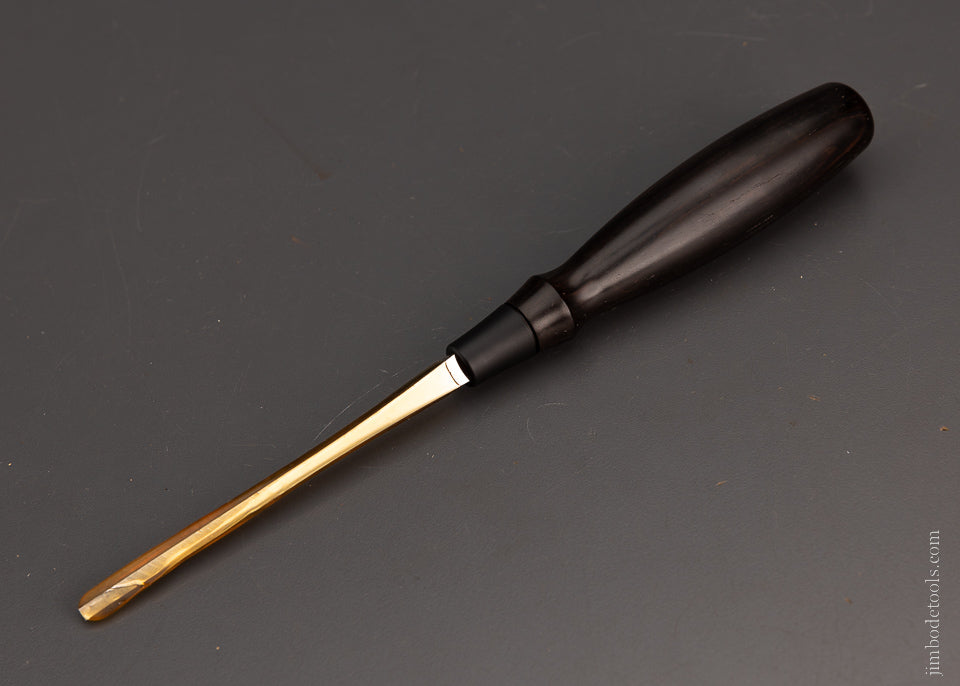New Mint Unused Ebony Handled 1/8 Mortise Chisel - 102813