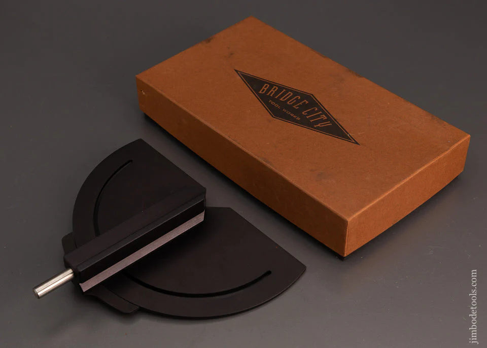 BRIDGE CITY TOOL WORKS MP-8 Machine Protractor in Box - 102815