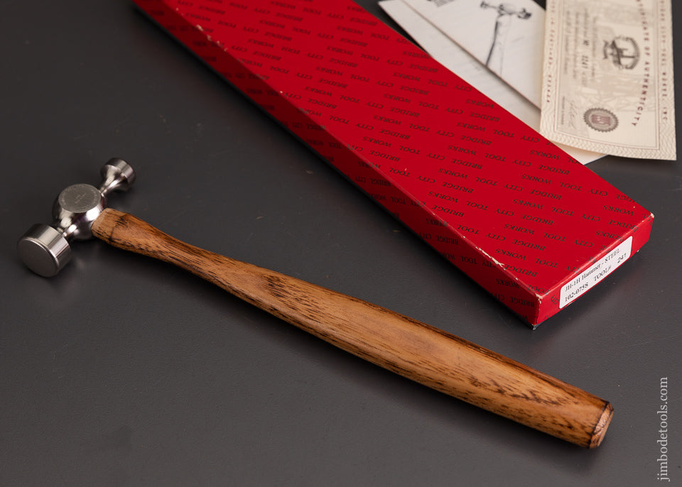 BRIDGE CITY TOOL WORKS No. JH-1H Hammer in Box STEEL - 102821