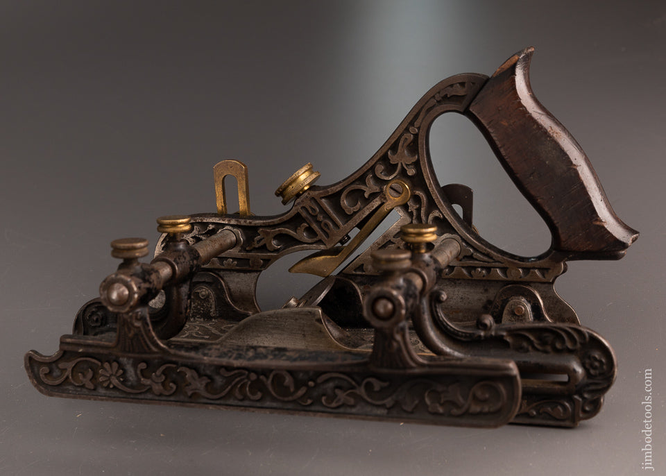 STANLEY MILLERS PATENT Ornate No. 41 Plow & Filletster Plane - 102825