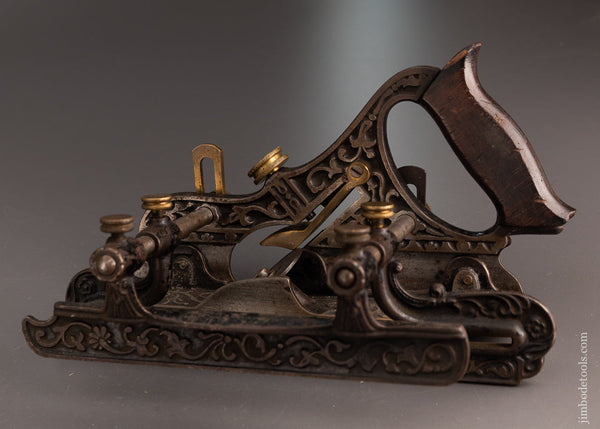 STANLEY MILLERS PATENT Ornate No. 41 Plow & Filletster Plane - 102825