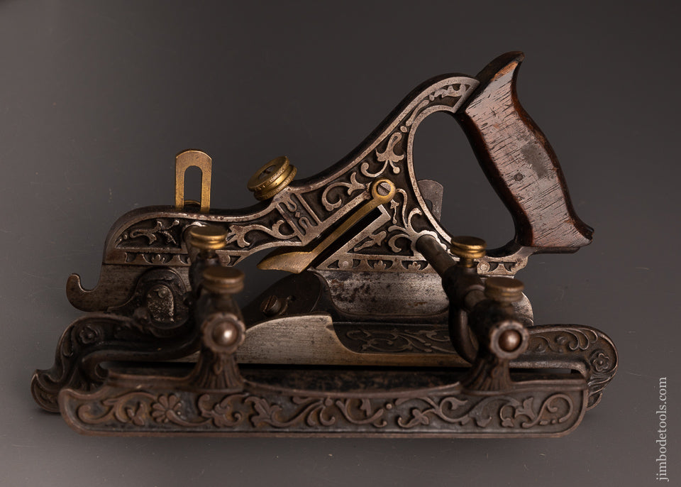 STANLEY MILLERS PATENT Ornate No. 41 Plow & Filletster Plane - 102825