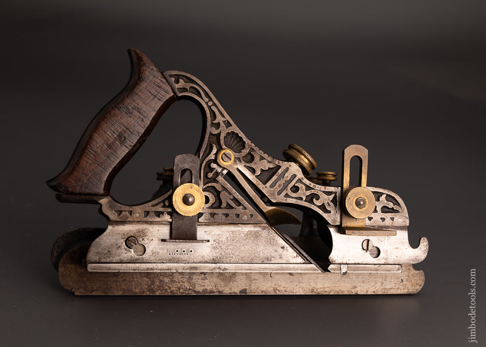 STANLEY MILLERS PATENT Ornate No. 41 Plow & Filletster Plane - 102825