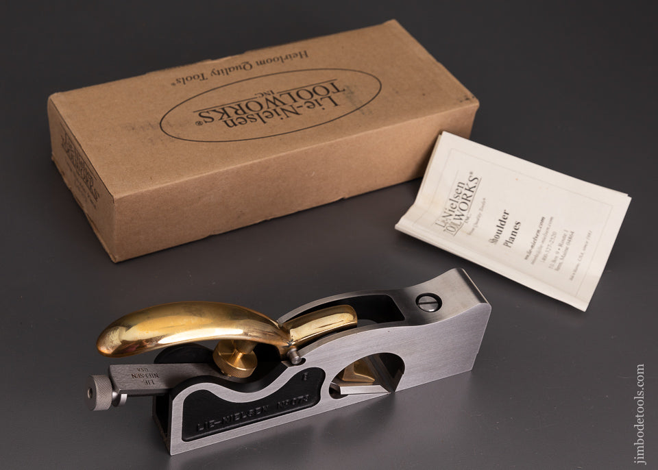 LIE NIELSEN LN 073 Large Shoulder Plane Mint in Box - 102837