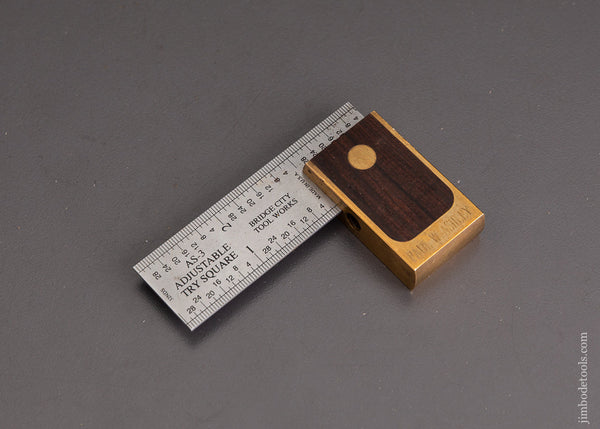 BRIDGE CITY TOOL WORKS AS-3 Adjustable Try Square 3 Inch - 102840