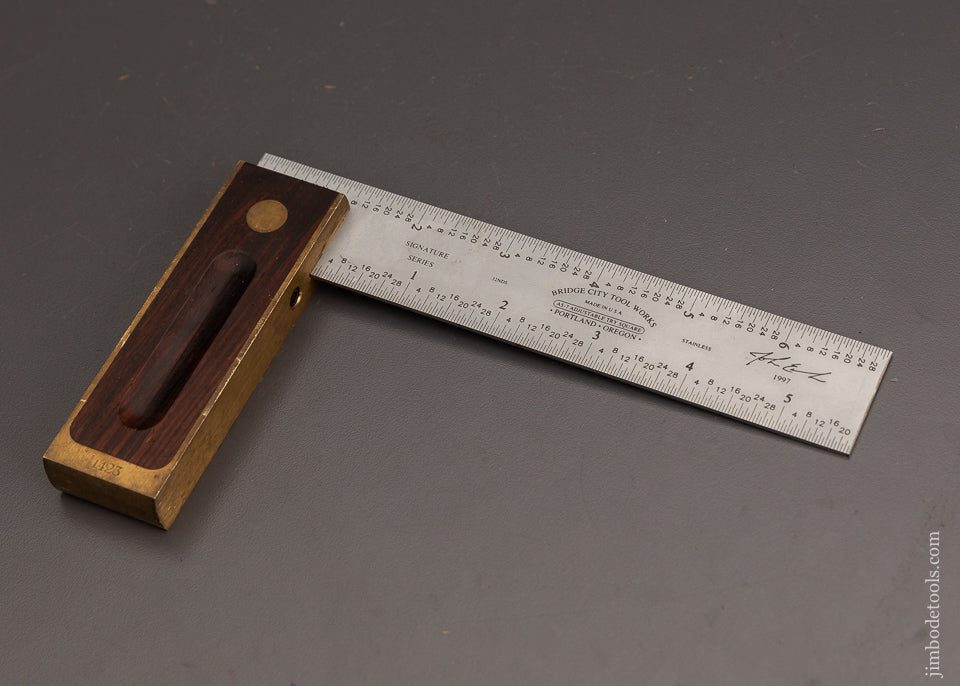 BRIDGE CITY TOOL WORKS AS-7 Adjustable Try Square - 102842