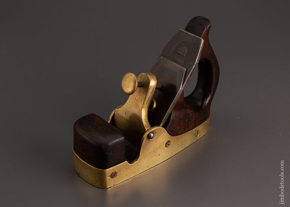 Pretty Gunmetal Scottish Infill Smooth Plane - 102893