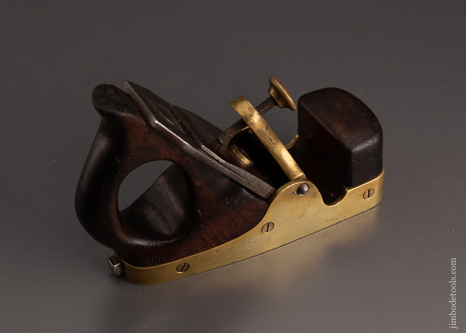 Pretty Gunmetal Scottish Infill Smooth Plane - 102893
