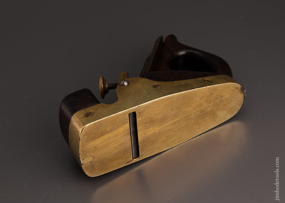 Pretty Gunmetal Scottish Infill Smooth Plane - 102893