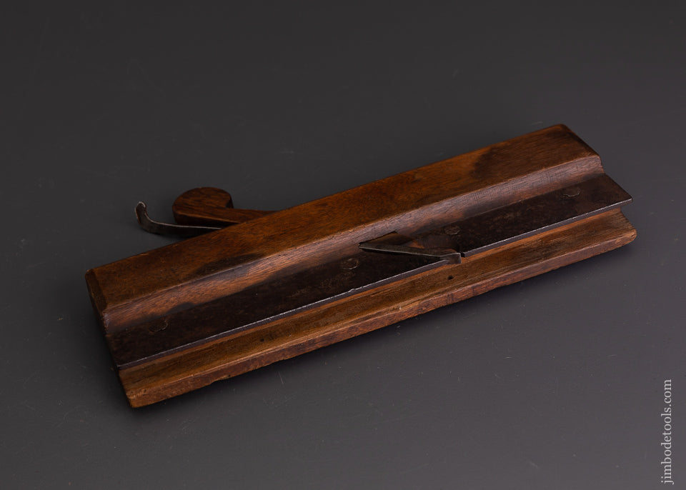 Fine I. NICHOLSON Yellow Birch 18th Century Groove Moulding Plane 10 inch - 102901