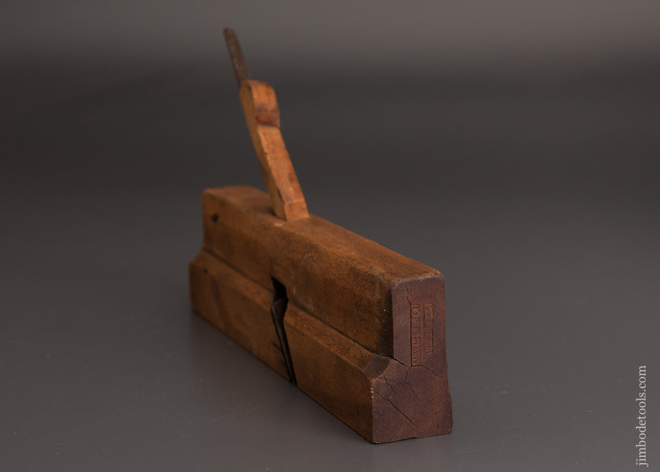 18th Century Yellow Birch S.DEAN DEDHAM Fillester Plane Fine - 103902