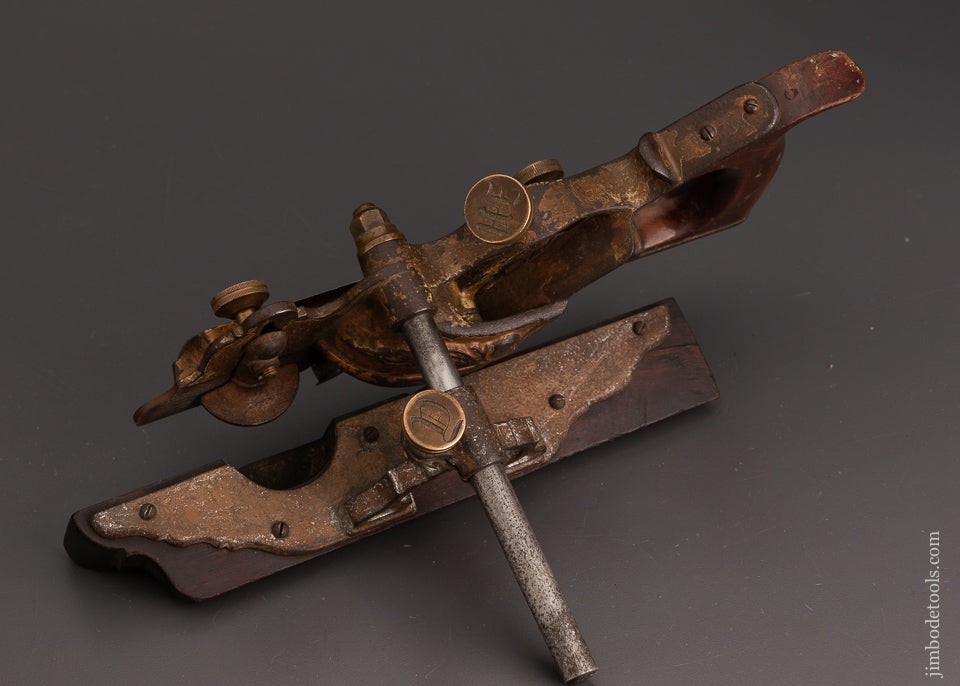 Fine MAYO PATENT Plow Plane in GOLD SEPT. 14, 1875 - 102903