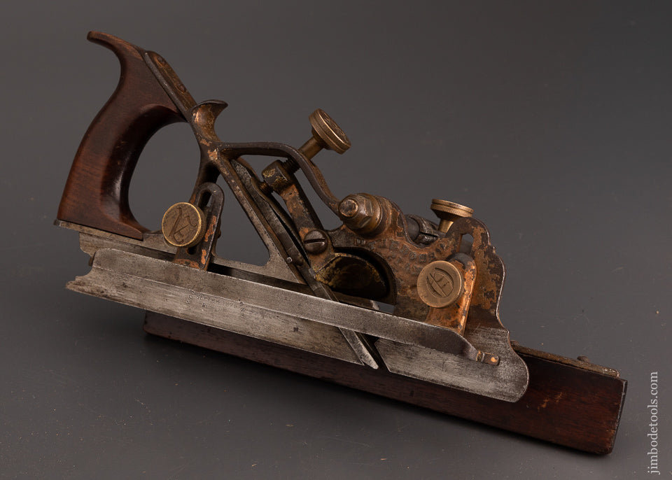 Fine MAYO PATENT Plow Plane in GOLD SEPT. 14, 1875 - 102903