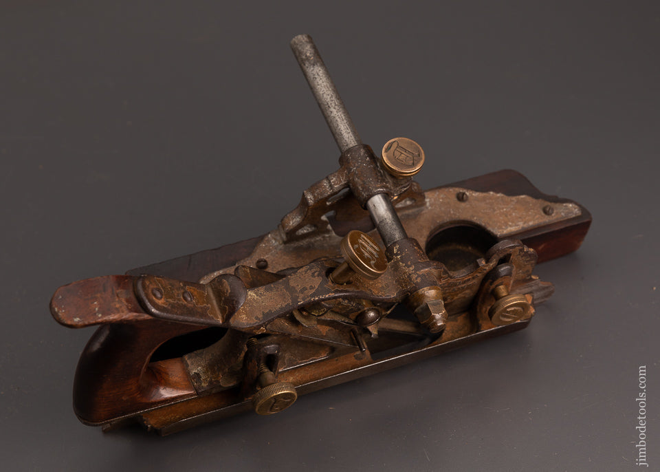 Fine MAYO PATENT Plow Plane in GOLD SEPT. 14, 1875 - 102903