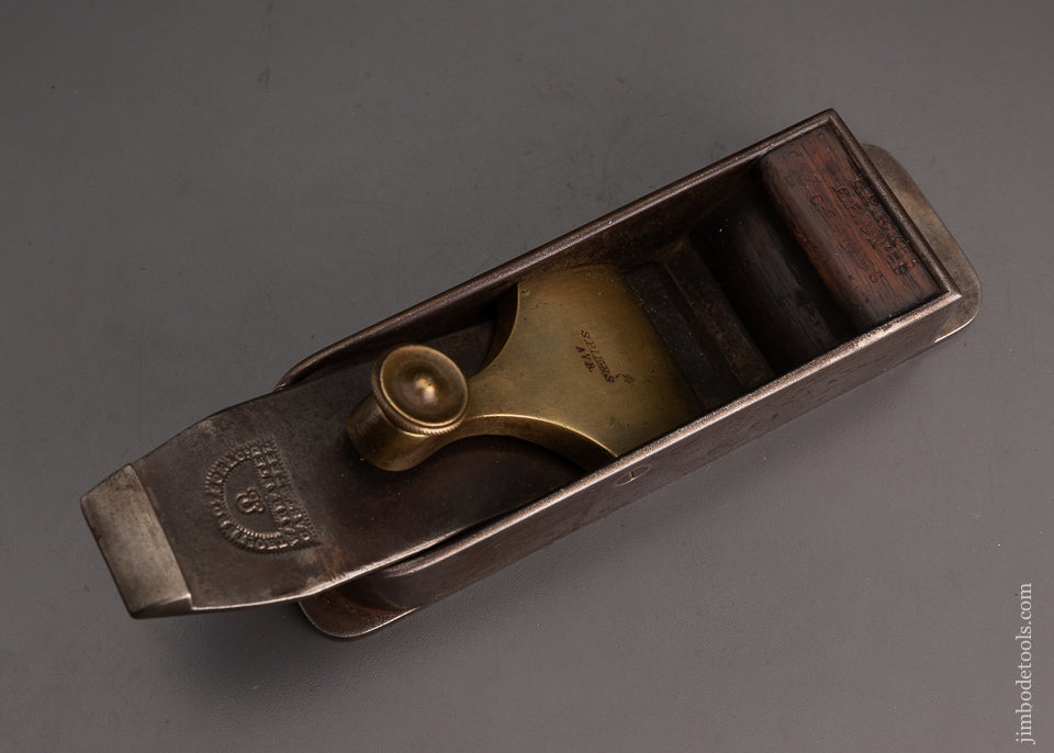 Fine SPIERS Dovetailed Rosewood Infill Miter Plane - 102909