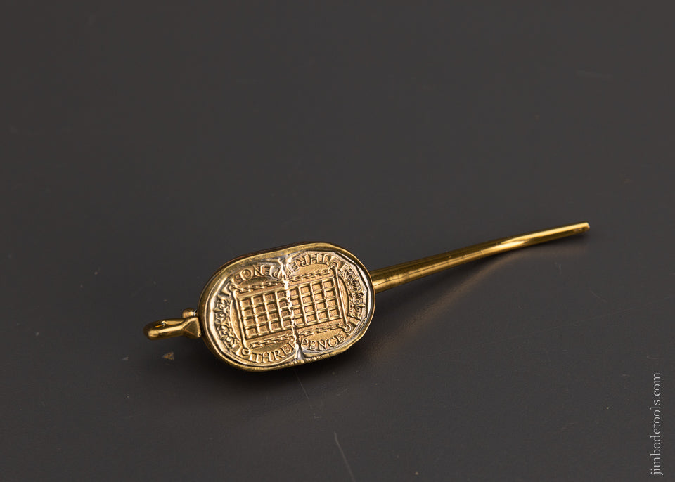 Remarkable! Mini Oil Can Made from Old Coins - 102923