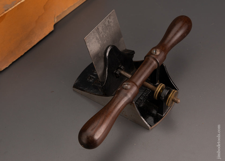 STANLEY No. 12 Scraper Plane Unused Near Mint in Box with Original Receipt! - 102929