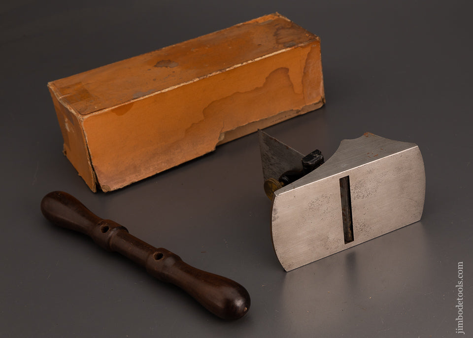 STANLEY No. 12 Scraper Plane Unused Near Mint in Box with Original Receipt! - 102929