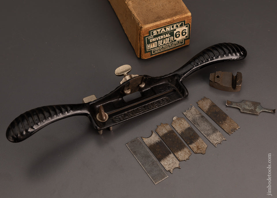 STANLEY No. 66 Hand Beader Mint in Box - 102932