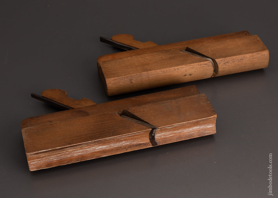 Pair Extra Fine No. 16 Hollow & Round Planes D.R. BARTON - 102934