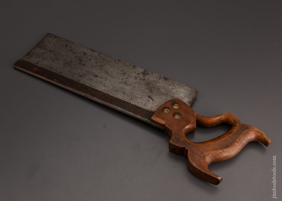 DISSTON No. 4 Carcass Saw 15 Point 12 Inch Crosscut - 102944