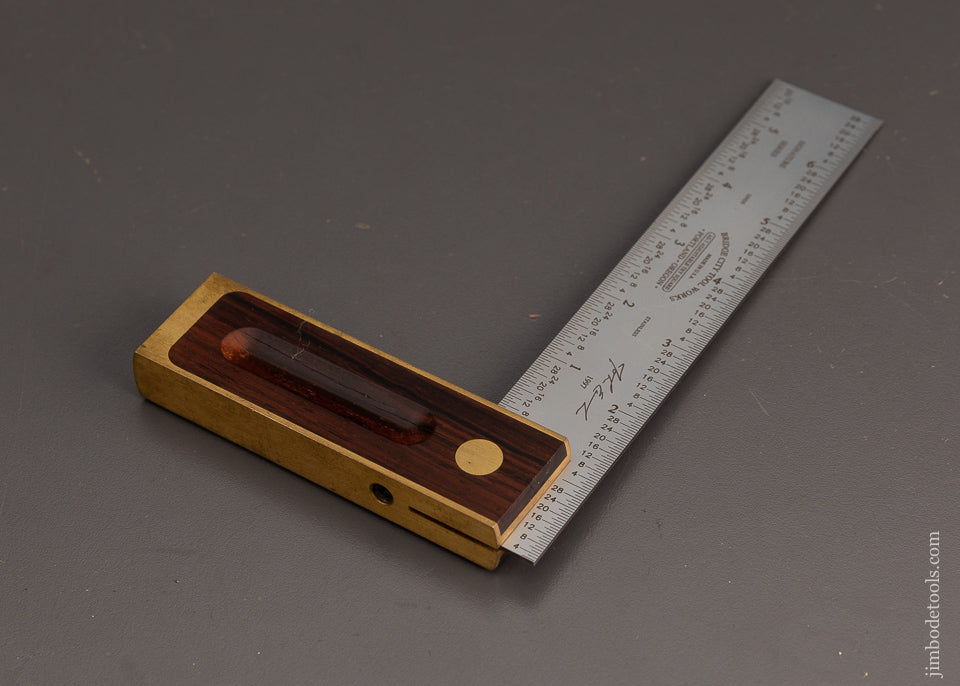 BRIDGE CITY TOOL WORKS 6 Inch AS-7 Adjustable Try Square - 102953