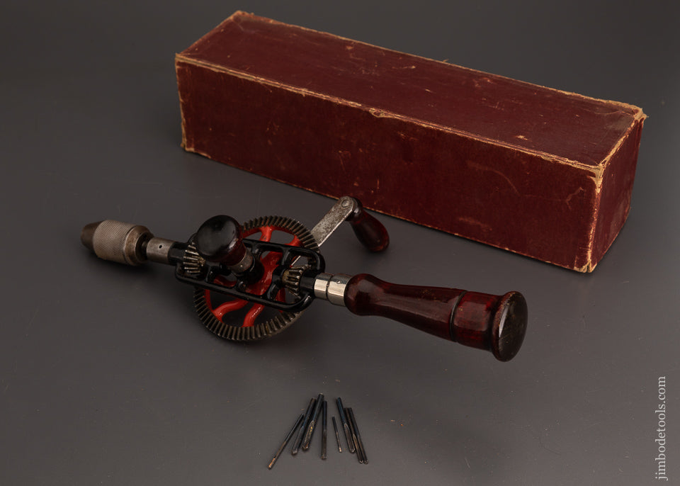 MILLERS FALLS No. 2 Hand Drill Near Mint in Box - 102955