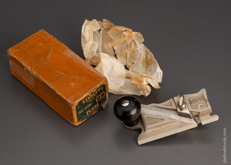 STANLEY No. 99 Side Rabbet Plane Mint in Box - 102960