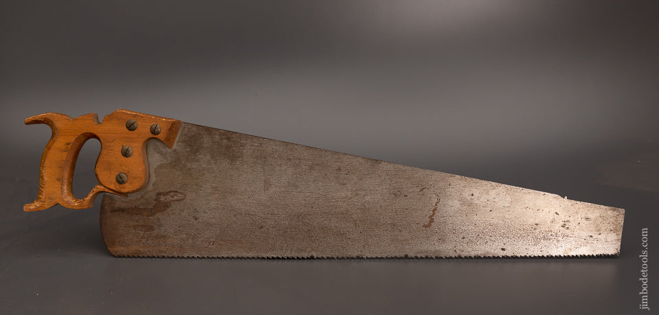 New Old Stock Unused DISSTON No. 7 Rip Hand Saw - 102967