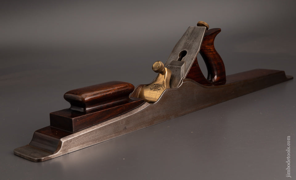 Rare & Remarkable NORRIS 28 1/2 Inch No. A1 Jointer Plane Dovetailed, Rosewood Infill - EXCELSIOR 102969