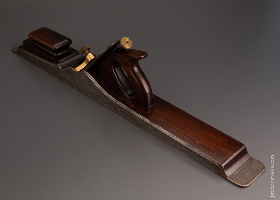 Rare & Remarkable NORRIS 28 1/2 Inch No. A1 Jointer Plane Dovetailed, Rosewood Infill - EXCELSIOR 102969