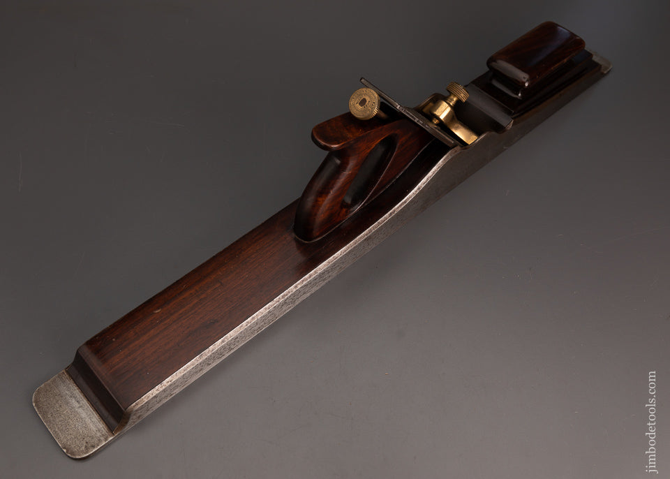 Rare & Remarkable NORRIS 28 1/2 Inch No. A1 Jointer Plane Dovetailed, Rosewood Infill - EXCELSIOR 102969