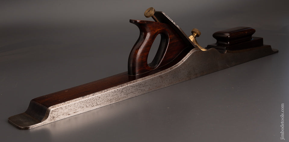 Rare & Remarkable NORRIS 28 1/2 Inch No. A1 Jointer Plane Dovetailed, Rosewood Infill - EXCELSIOR 102969