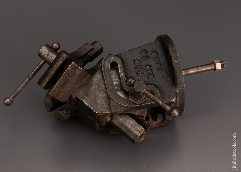 Baby EMMERT Machinist’s Vise 2 Inch Size BYERS PATENT MAY, 28, 1902 - 102979